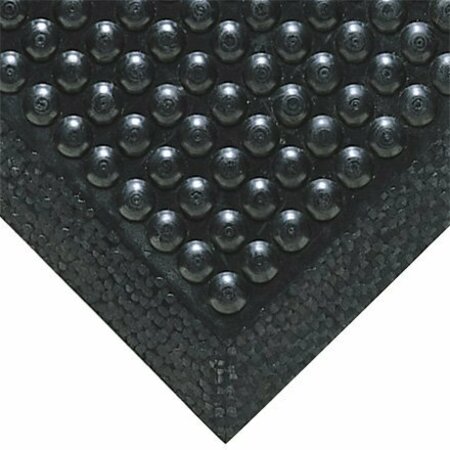 BSC PREFERRED 30 x 60'' Black Bubble Mat MAT373BK